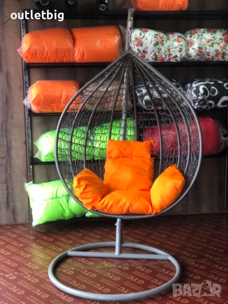 Люлка градинска висяща люлка тип гнездо,яйце–Промоция, снимка 1