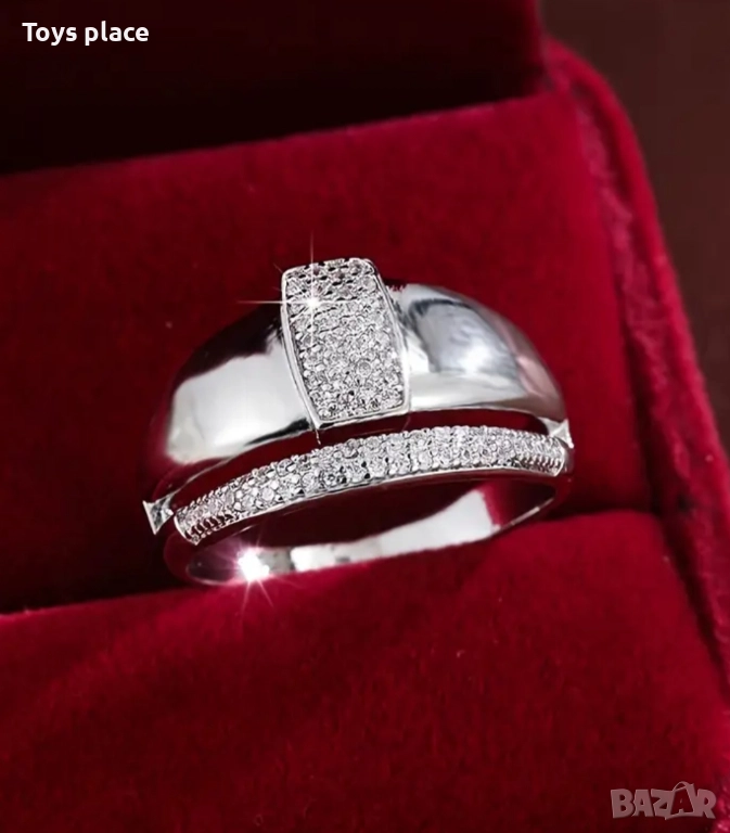 Нов Красив двоен пръстен , снимка 1