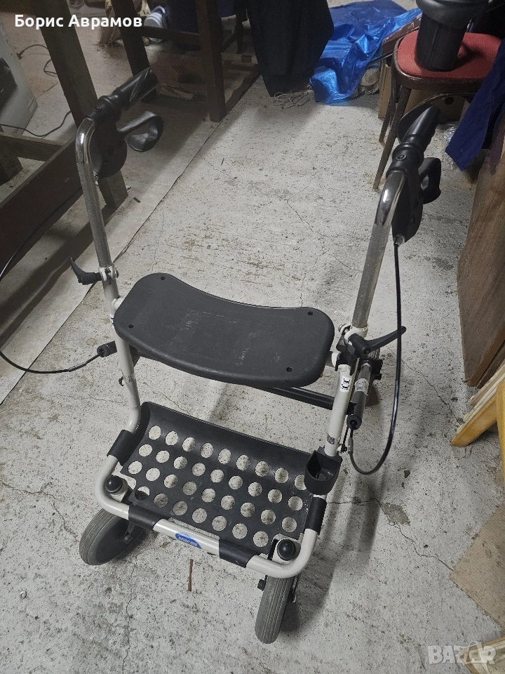 проходилка на колела със спирачки и стол !, снимка 1