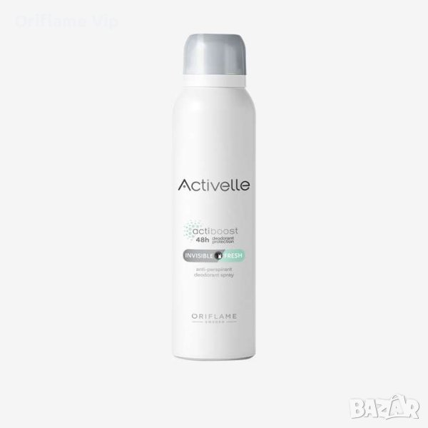 Спрей дезодорант против изпотяване Activelle Invisible Fresh, снимка 1