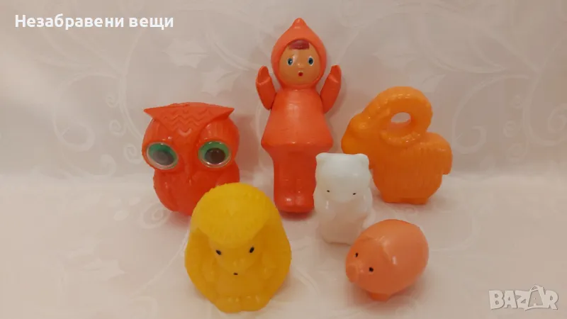   Два лота от 5 и 6 ретро (съветски) играчки от 70-те години, от Соца, снимка 1
