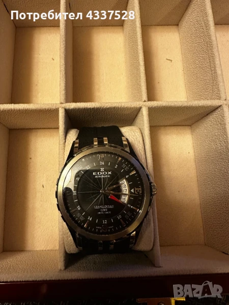 Продавам часовник EDOX GRANDOCEAN GMT , снимка 1