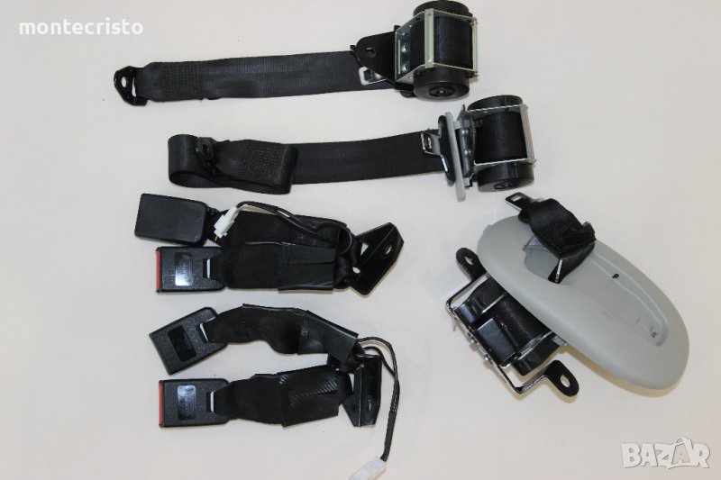 Комплект задни колани Nissan Qashqai J10 (2007-2014г) заден ляв колан заден десен колан Нисан Кашкай, снимка 1