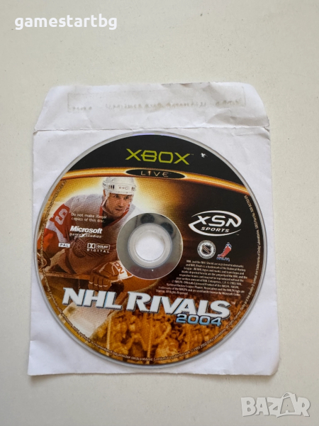 NHL rivals 2004 за Xbox classic/Xbox original, снимка 1