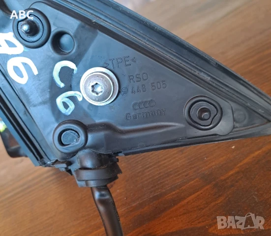 Ляво огледало с подсветка за Audi A6 C6 4F , снимка 9 - Части - 50530177