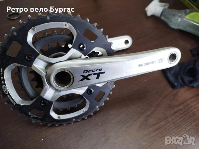 Курбел със средно движение за велосипед Shimano deore xt fc m 770