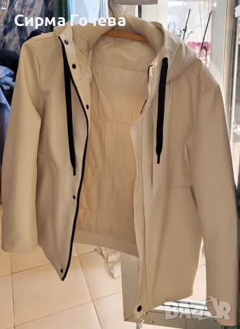 Зара Zara Technikal hooded jasket, снимка 3 - Якета - 55988849
