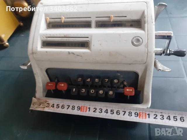 Стара немска сметачна машина Facit, снимка 7 - Антикварни и старинни предмети - 50983848