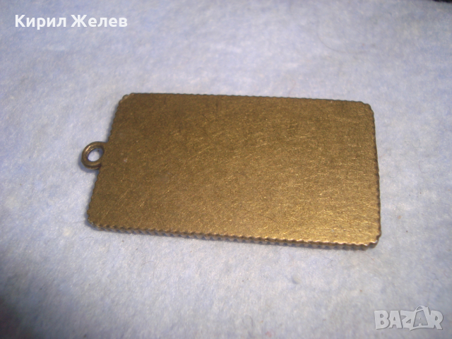 МЕСИНГОВ ФЛОРАЛЕН ВИНТИДЖ РЕТРО АРТ КРАСИВ МЕДАЛЬОН 14446, снимка 2 - Колиета, медальони, синджири - 36291415