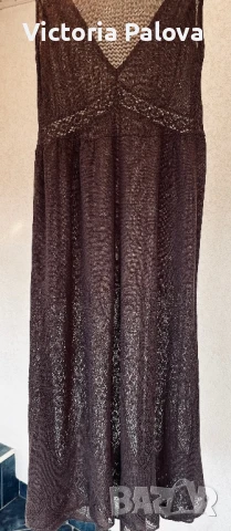 Красива рокля цвят шоколад Австралия, снимка 11 - Рокли - 50966661