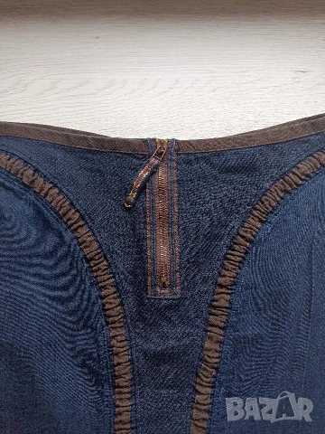 Дънкова пола Marite Francois Girbaud, снимка 2 - Поли - 53721219