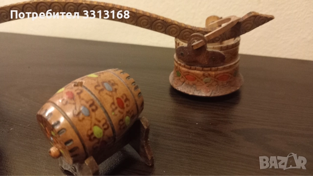 Дървени Кубилица менче буре, снимка 2 - Други - 52242105