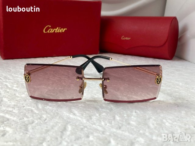 Cartier 2023 слънчеви очила унисекс дамски мъжки очила, снимка 3 - Слънчеви и диоптрични очила - 38999516