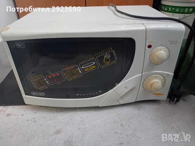 Микровълнова фурна с грил Delonghi, снимка 9 - Микровълнови - 53140400