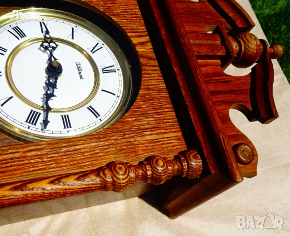 Немски стенен часовник с махало,гонгове. , снимка 13 - Антикварни и старинни предмети - 50747129