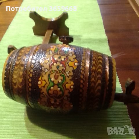 Буренце за ракия,декорирано, снимка 3 - Антикварни и старинни предмети - 41711089