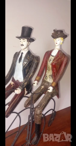 Стари дървени големи фигури ,ръчна изработка, снимка 10 - Декорация за дома - 51032325