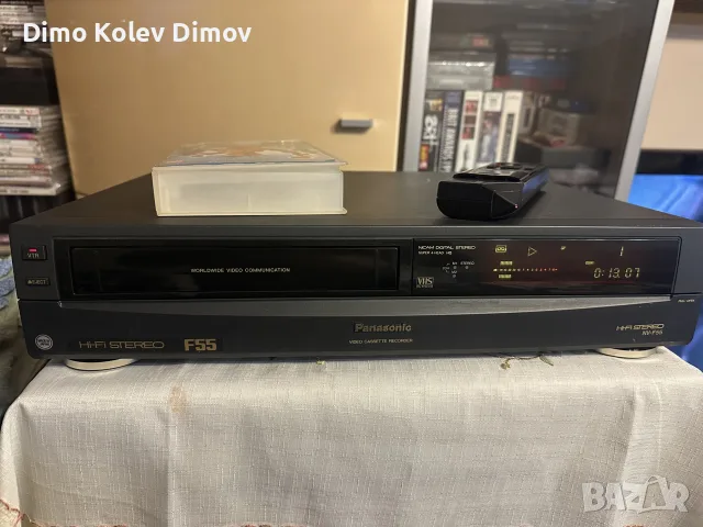 Видео Panasonic nv f 55 с Дистанционно и Бонус касета, снимка 4 - Плейъри, домашно кино, прожектори - 55966784