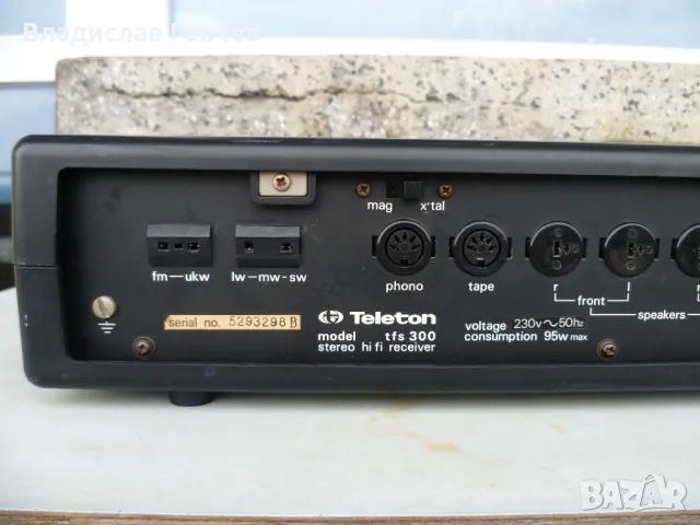 Ресийвър Teleton tfs-300, снимка 7 - Ресийвъри, усилватели, смесителни пултове - 50381582