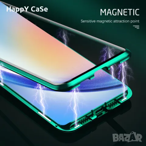 Samsung Galaxy A56 A16 A55 A15 / Двоен 360 градуса магнитен кейс калъф, снимка 4 - Калъфи, кейсове - 45119165