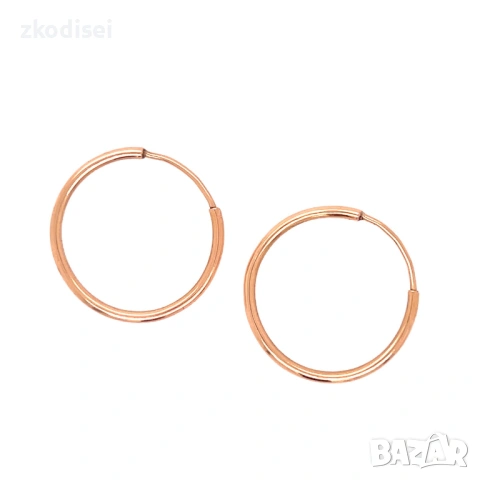 Златни обеци 2,51гр. 14кр. проба:585 модел:37659-1