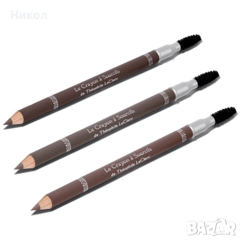 Професионален молив за вежди Théophile LeClerc подчертаващ веждите, прецизен фин връх, снимка 8 - Декоративна козметика - 53080854