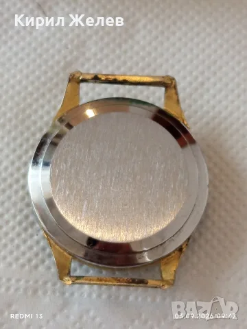 Винтидж механичен ръчен часовник RE Watch anti-magnetic Swiss позлатен за КОЛЕКЦИЯ 29578, снимка 4 - Антикварни и старинни предмети - 55935323