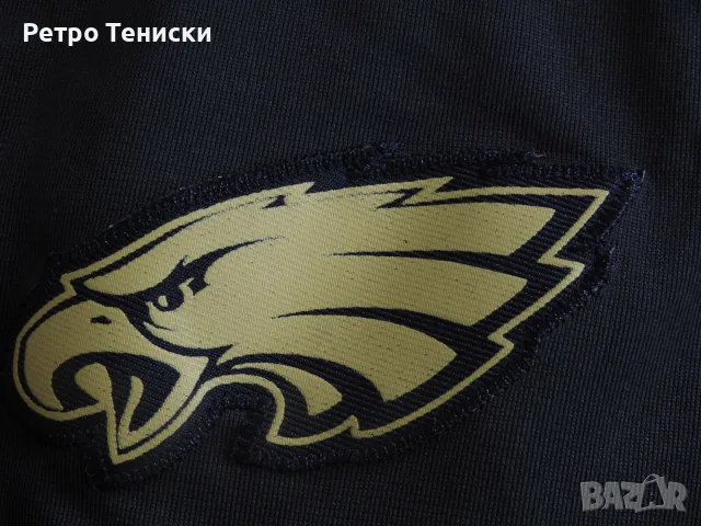 Тениска Philadelphia Eagles (Carson Wentz #11) Nike — Мъже размер M Черно, снимка 7 - Други спортове - 56312802