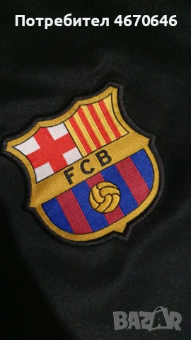 Футболна тениска Barcelona Lionel Messi Black , снимка 4 - Футбол - 53852622