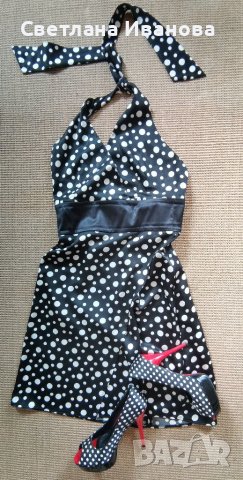 Рокля сатен "Стела Белчева" , снимка 4 - Рокли - 41974735