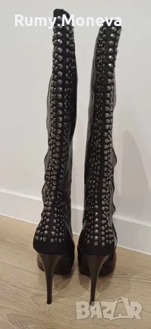 Дамски ботуши естествена кожа, снимка 2 - Дамски ботуши - 48556275
