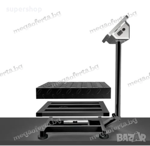 Платформен Кантар до 100кг. с Акумулаторна Батерия, снимка 4 - Везни - 51717814