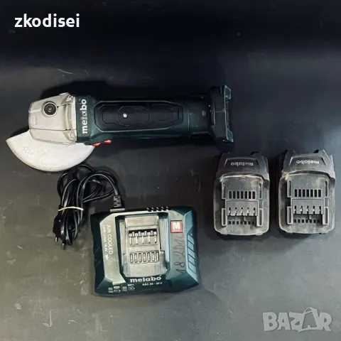 Акумулаторен ъглошлайф Metabo - W18 LTX 125 QUICK, снимка 1 - Други инструменти - 48703582