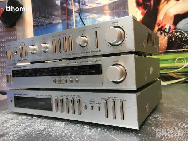 Fisher CA-M300 Stereo Pre -Main Amplifier with FM-M300 TR-M300, снимка 2 - Ресийвъри, усилватели, смесителни пултове - 38839201