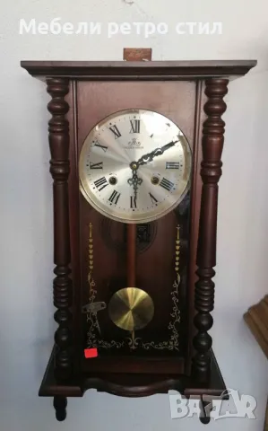 Уникален немски механичен часовник - MEISIER-ANKER. Профилактиран от часовникар., снимка 3 - Други стоки за дома - 49991998