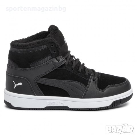 Юношески кецове Puma Rebound Layup Fur SD Jr