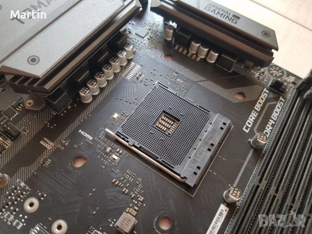 MSI B450 Tomahawk AM4 дънна платка, снимка 6 - Дънни платки - 53387367