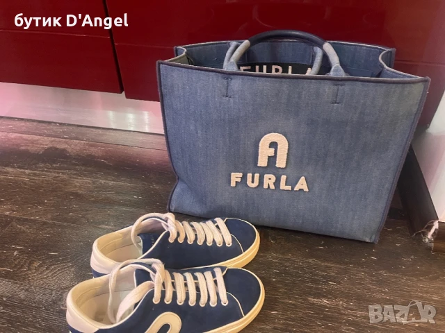 FURLA чанта и обувки, снимка 9 - Чанти - 50981138