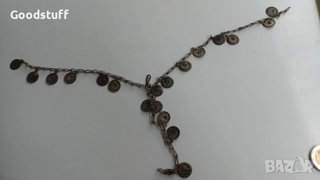 Гиздило,възрожденски сачан,подбранник,прочелник,накит,, снимка 4 - Антикварни и старинни предмети - 50493431