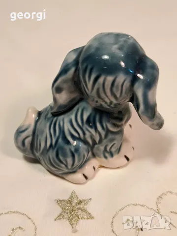 керамична фигурка куче 23/1, снимка 3 - Колекции - 49327960