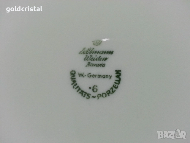 Стар немски порцелан чинии , снимка 6 - Антикварни и старинни предмети - 52842826