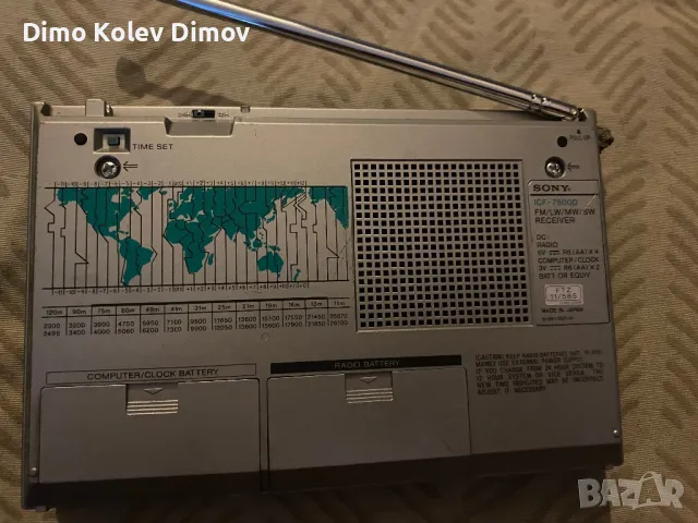SONY ICF 7600 D, Радио, Транзистор. Japan 🇯🇵 , снимка 4 - Радиокасетофони, транзистори - 50435442