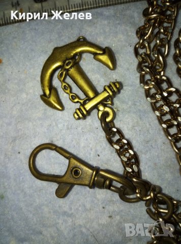 ЗДРАВ СТОМАНЕН КЮСТЕК за ДЖОБЕН ЧАСОВНИК или КЛЮЧОДЪРЖАТЕЛ ВЕРИЖКА СИНДЖИРЧЕ за КОЛАН 31251, снимка 4 - Колиета, медальони, синджири - 42082336