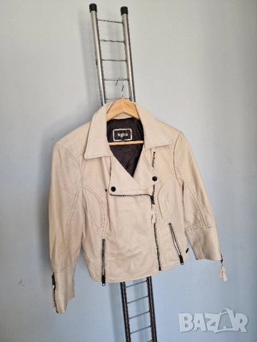 Страхотно дамско кожено яке TAGHA размер М, снимка 2 - Якета - 51764497