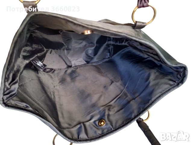 BOSS черна чанта от плат , снимка 4 - Чанти - 41343031