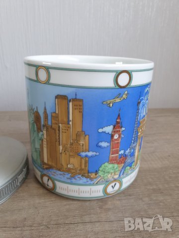 Порцеланов буркан специално издание за 2000година, снимка 2 - Антикварни и старинни предмети - 39994369