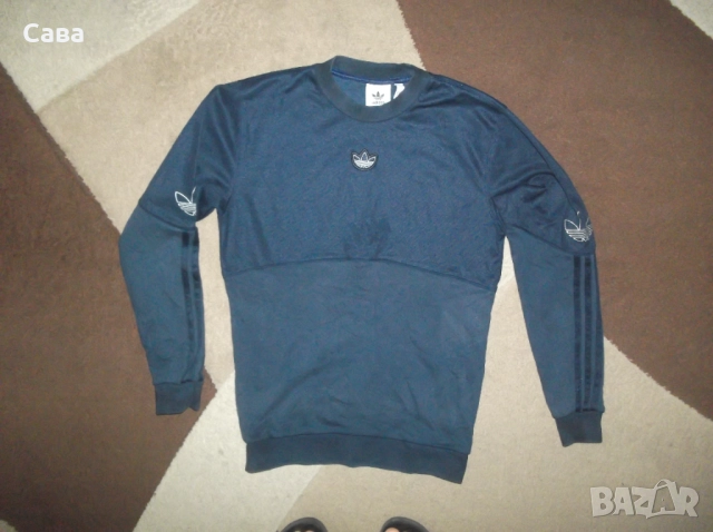Ватирана блуза ADIDAS  мъжка,С, снимка 2 - Спортни дрехи, екипи - 52022038