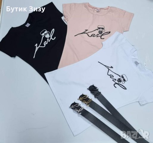Дамски тениски Karl Lagerfeld , снимка 1 - Тениски - 35950066