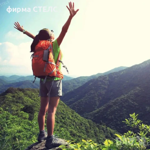 Преносима батерия STELS PowerMax 20K, 20000mAh, соларен панел, LED фенер, черно-оранжева, снимка 15 - Външни батерии - 50559228