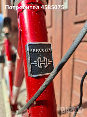 Велосипед HERCULES 26 цола ТОП СЪСТОЯНИЕ РЕТРО, снимка 6 - Велосипеди - 53321850